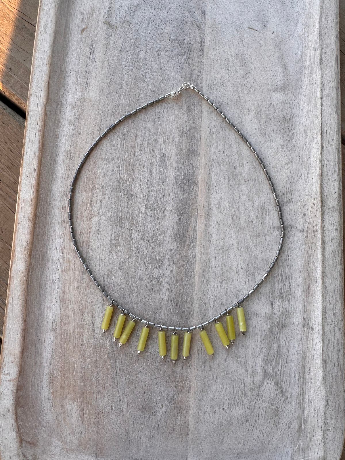 Beaded Fringe Necklace