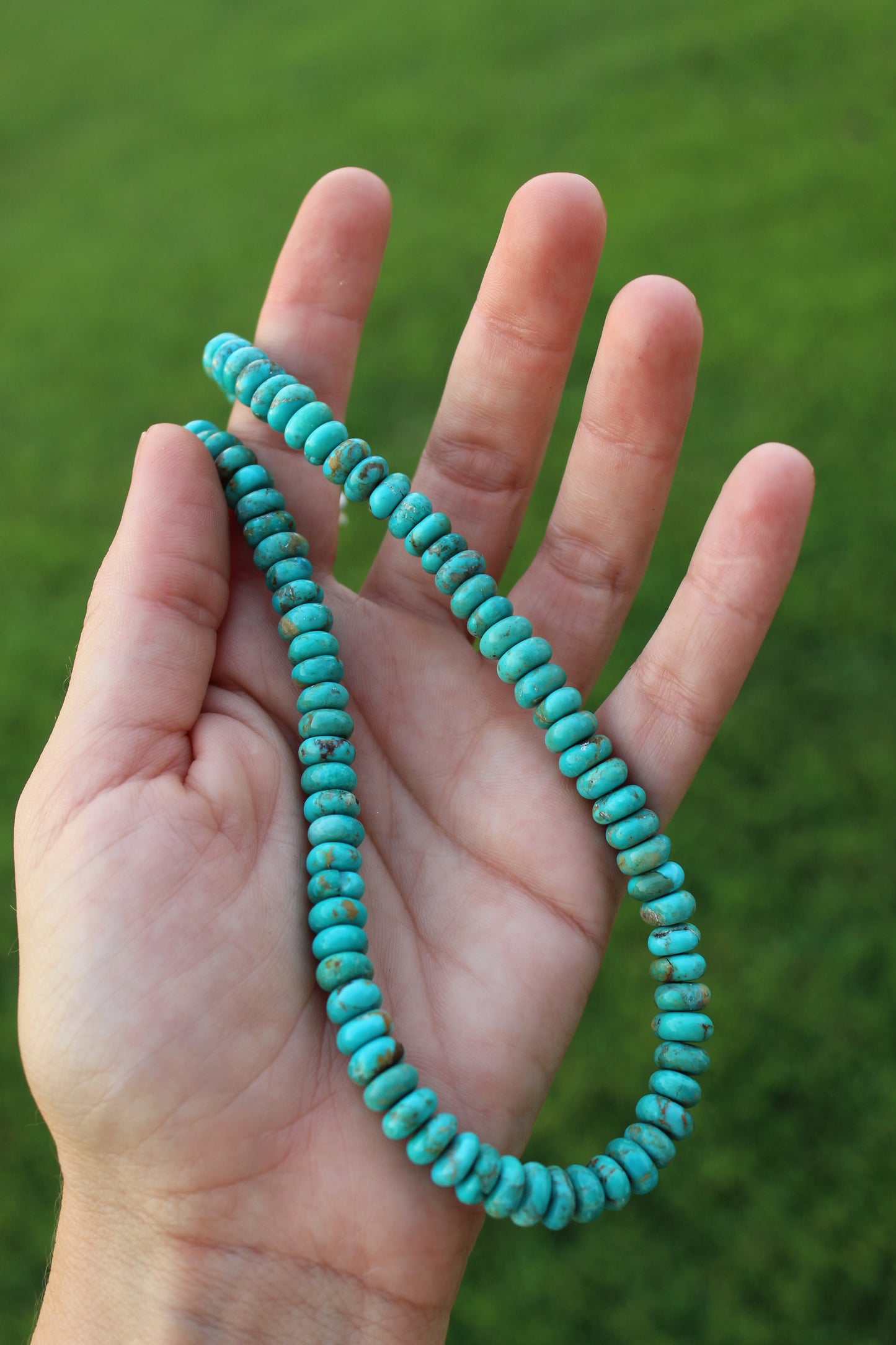 Beaded Turquoise Necklace