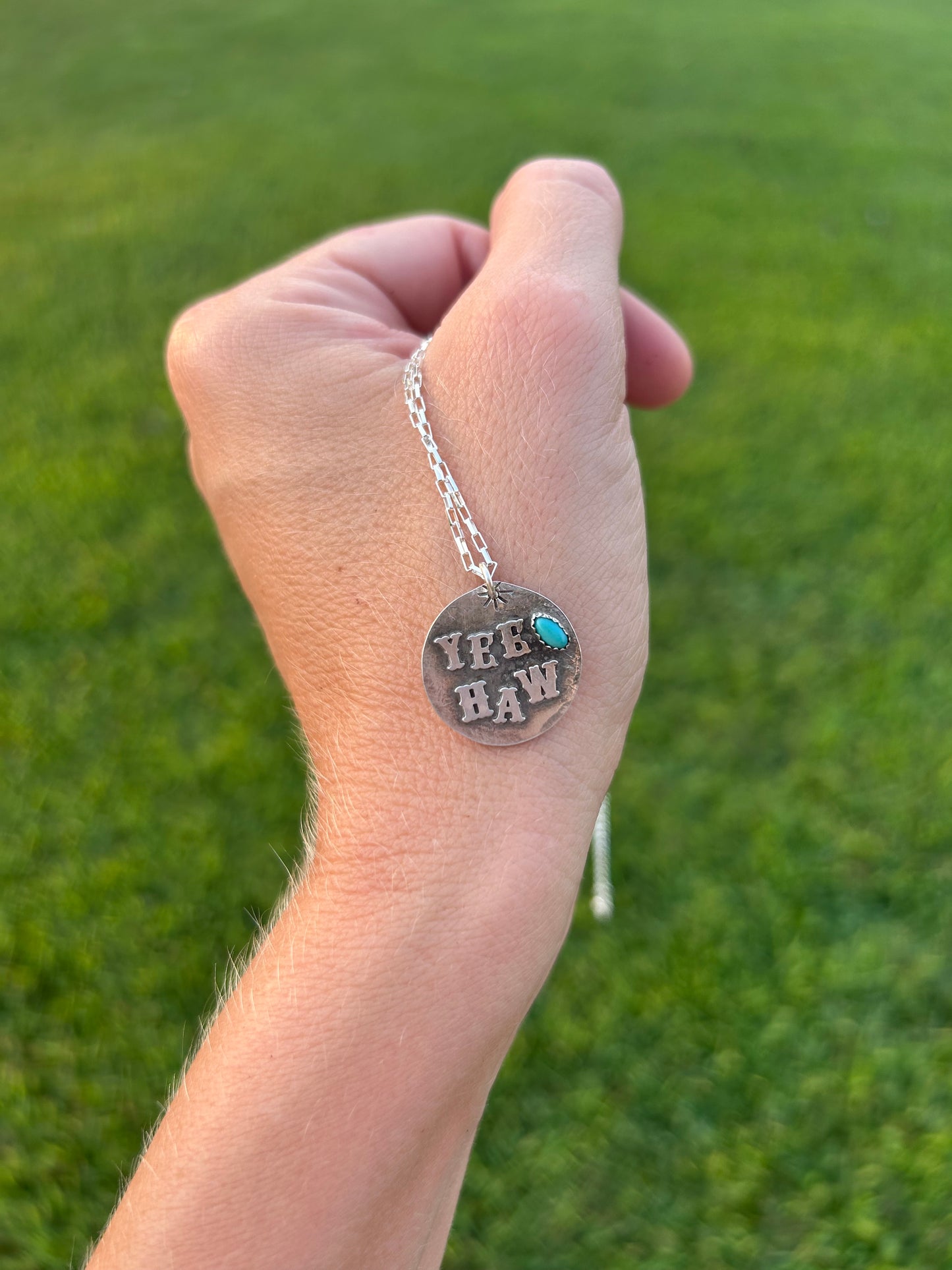 Yee Haw Pendant Necklace