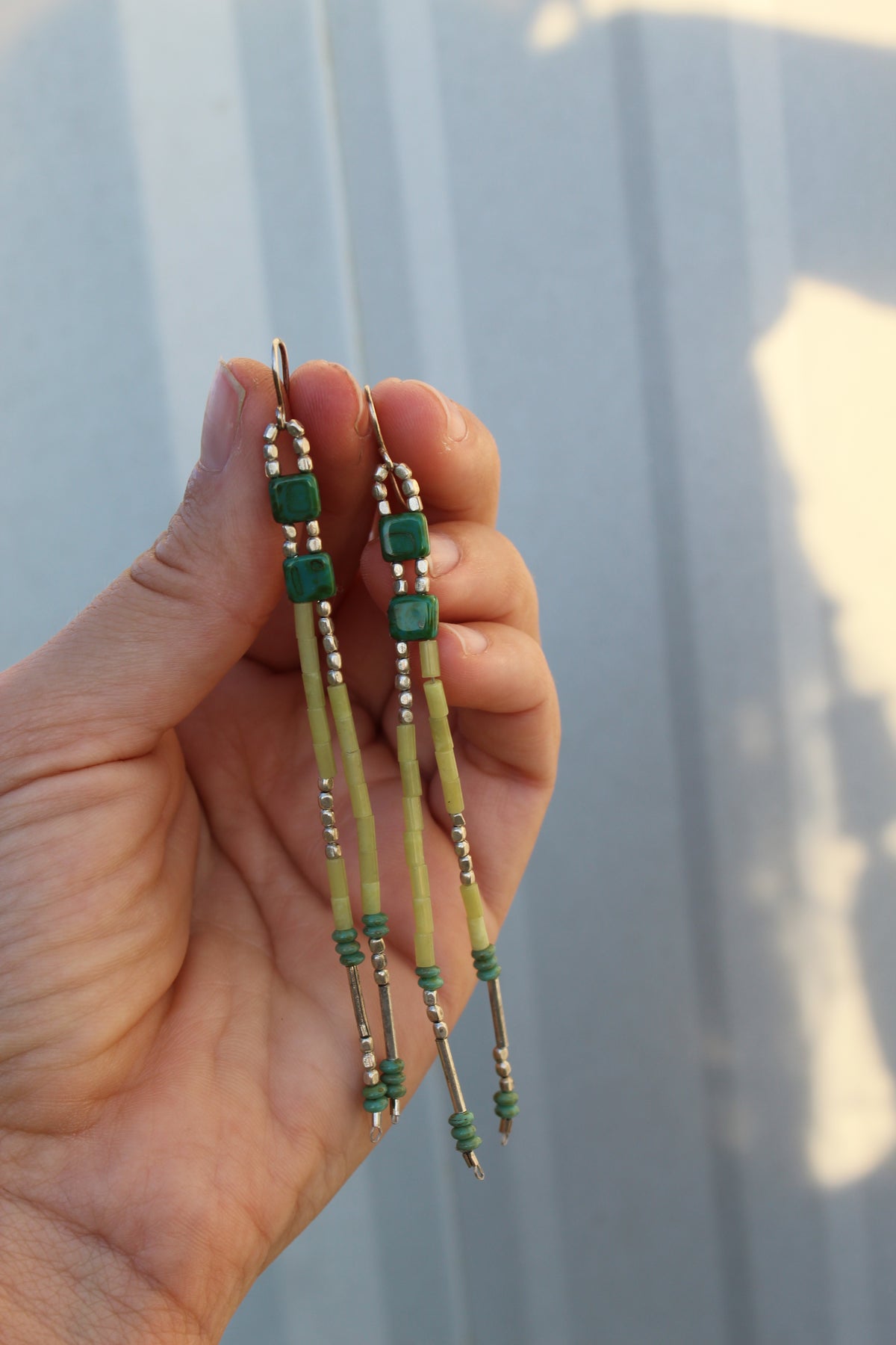 Beaded Duster Earrings