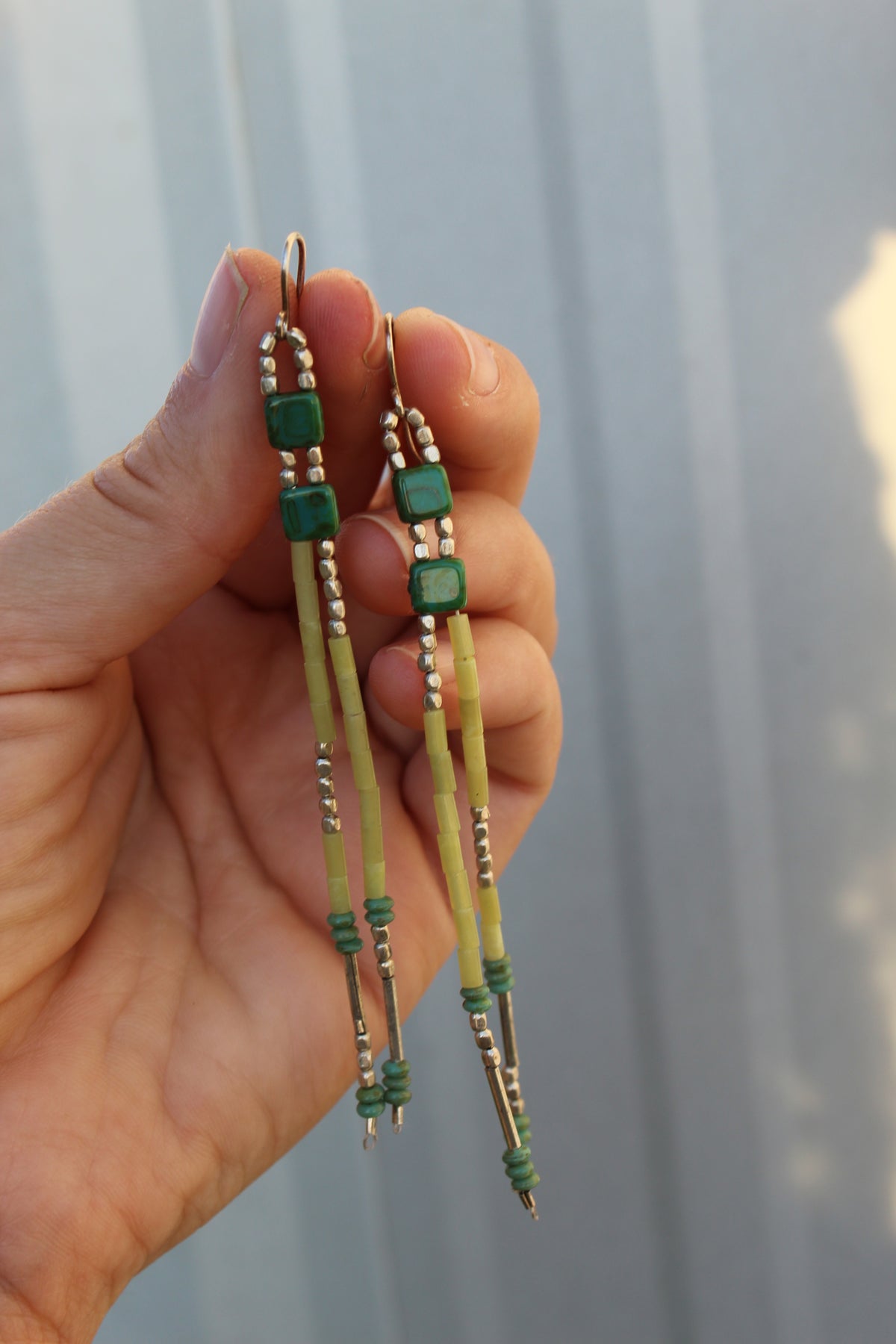 Beaded Duster Earrings