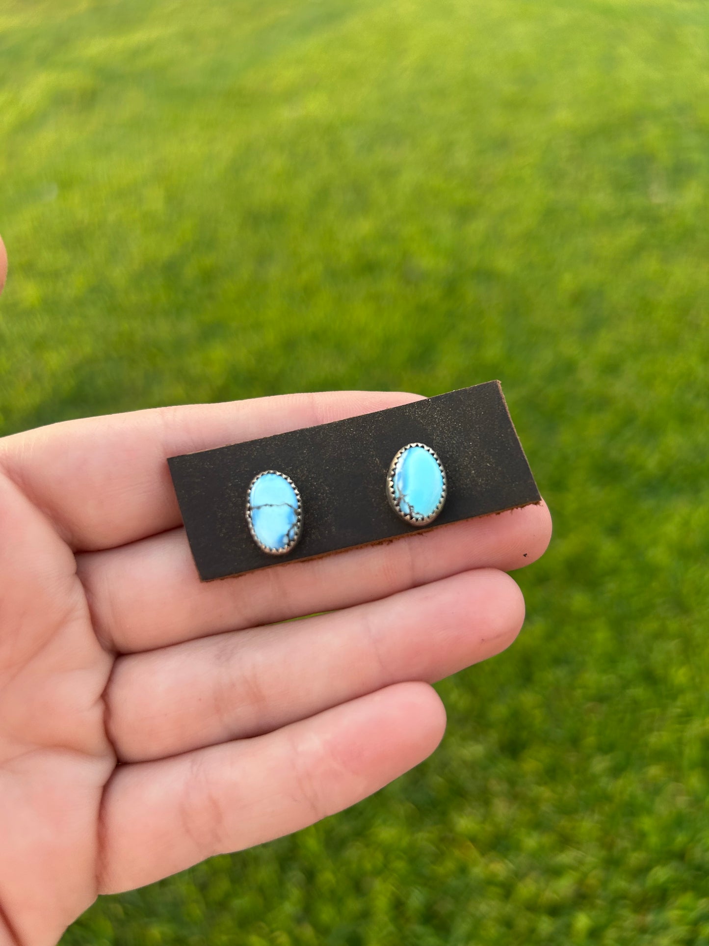 Golden Hills Stud Earrings