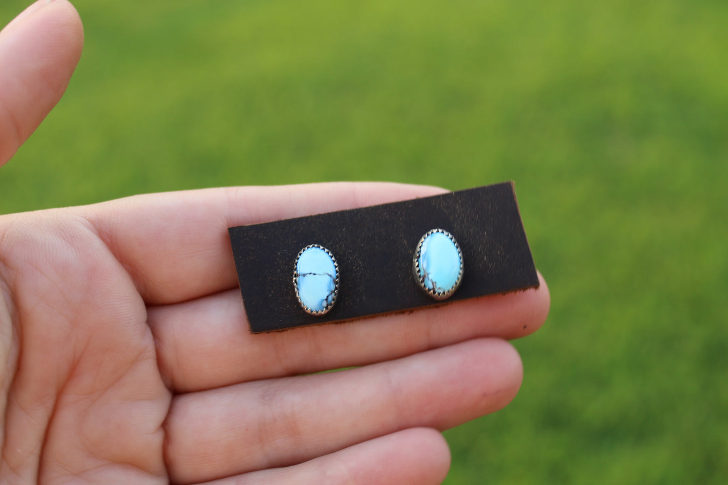 Golden Hills Stud Earrings