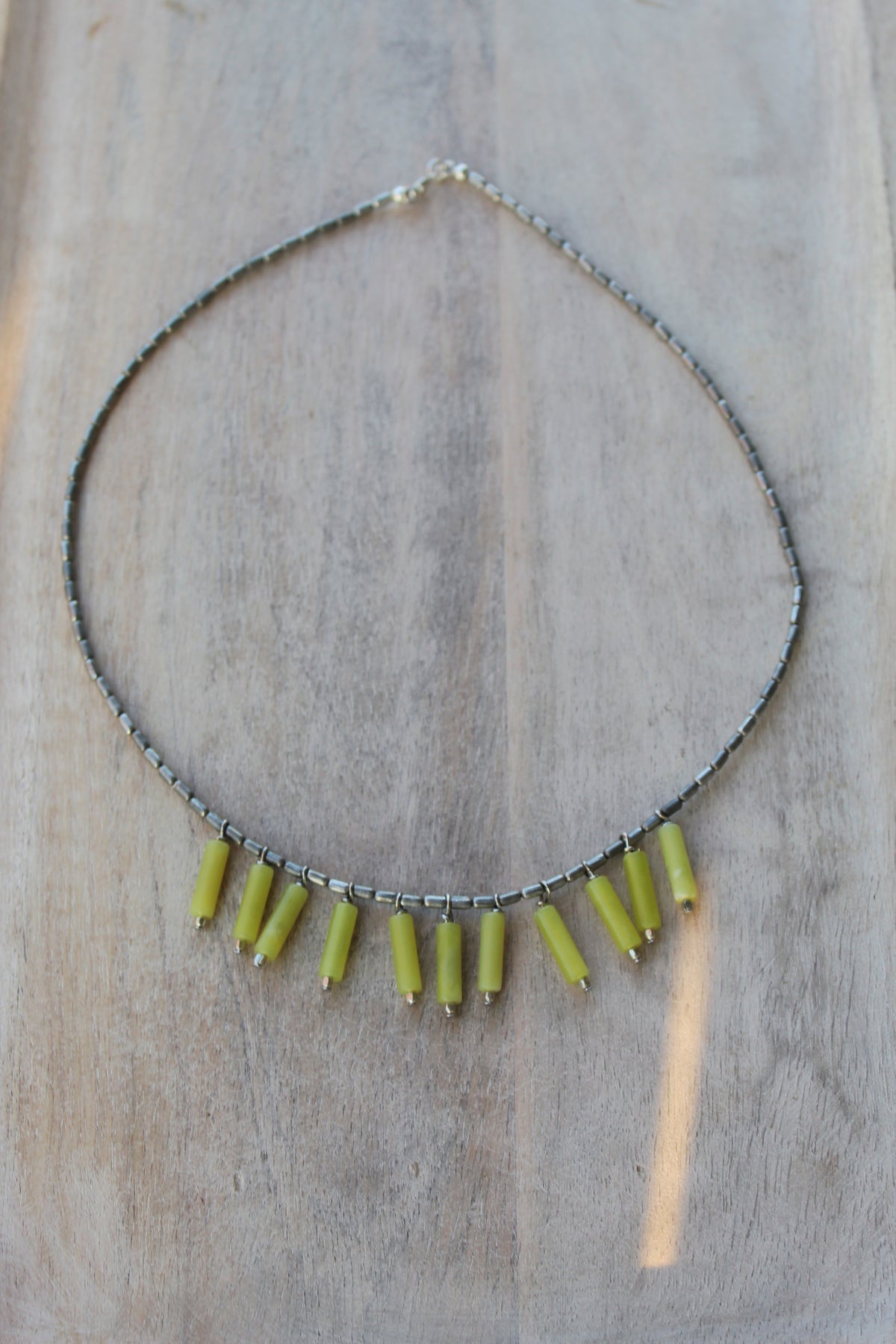 Beaded Fringe Necklace