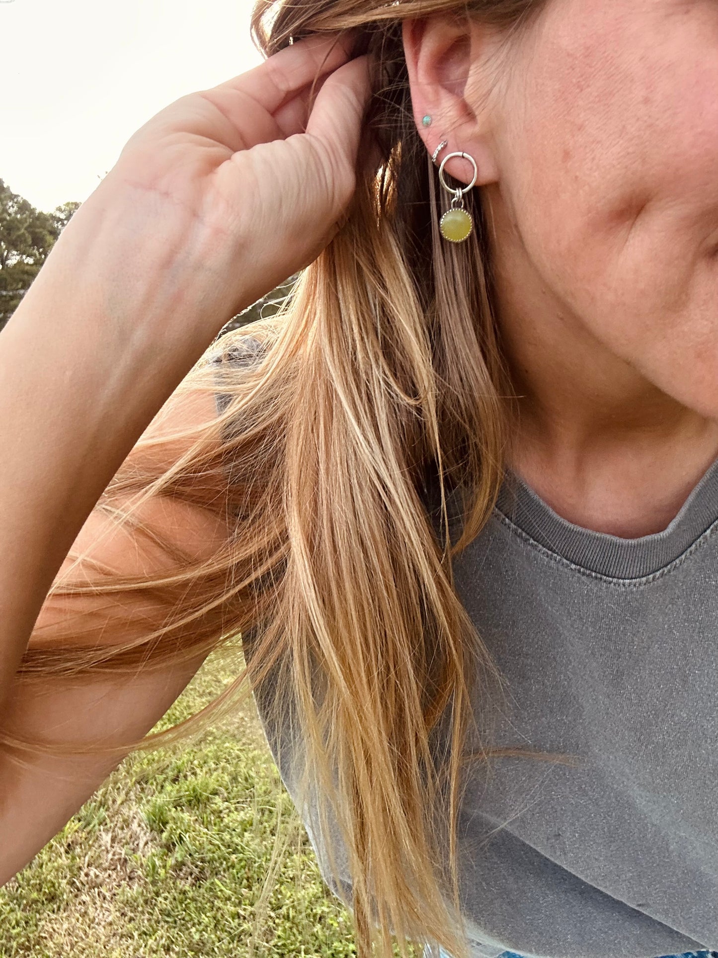 Halo Drop Earrings (no. 01)