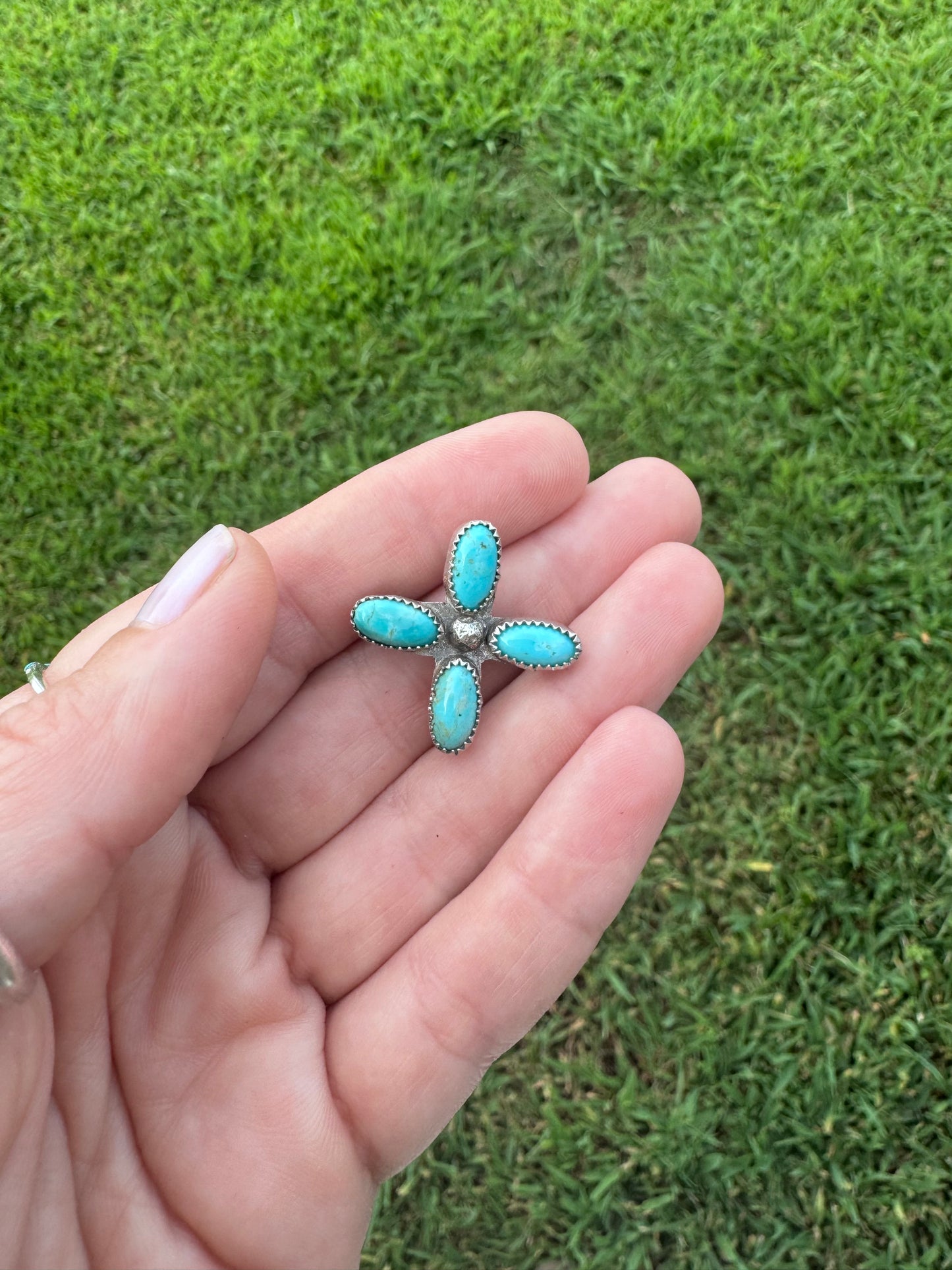 Turquoise Cuff Slides