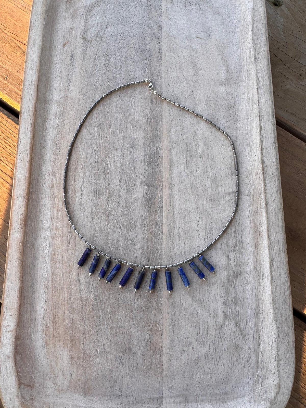Beaded Fringe Necklace