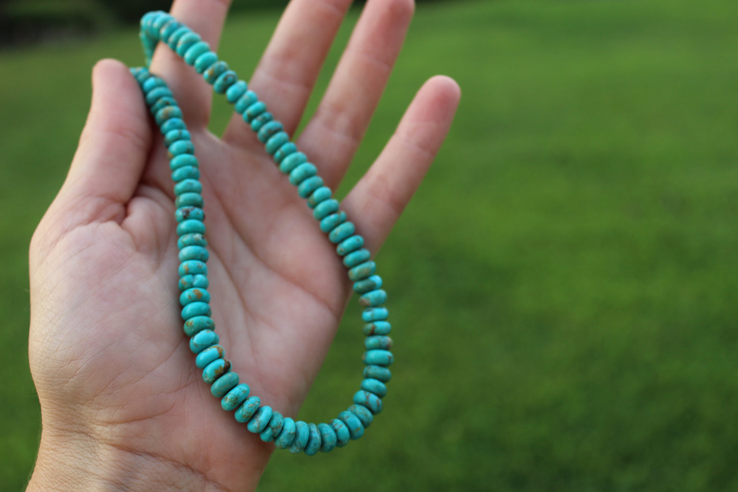 Beaded Turquoise Necklace