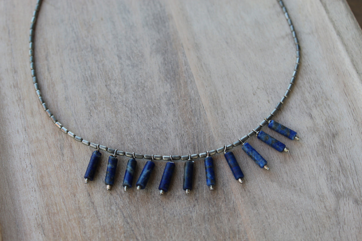 Beaded Fringe Necklace