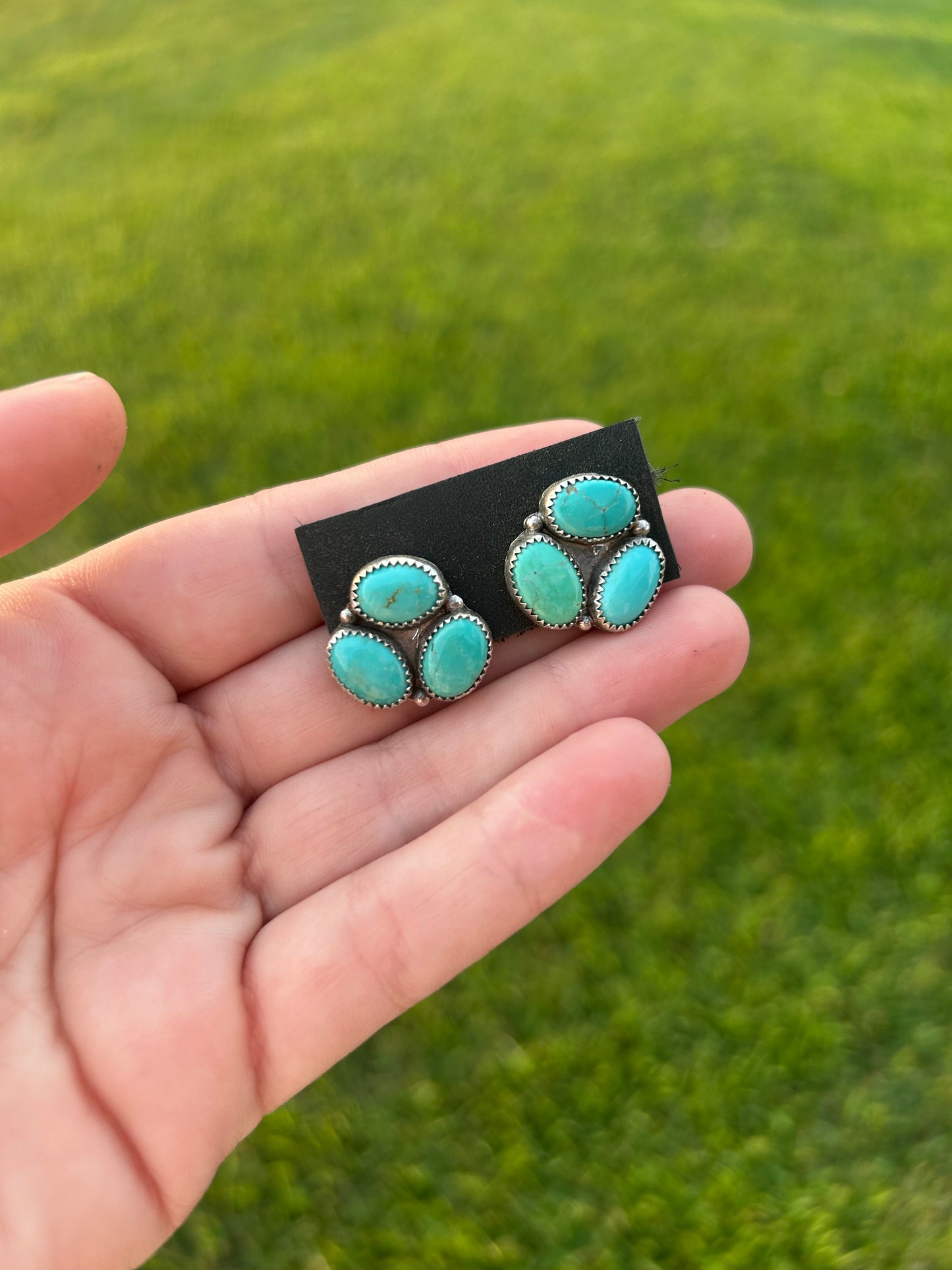 Tri Stud Earrings
