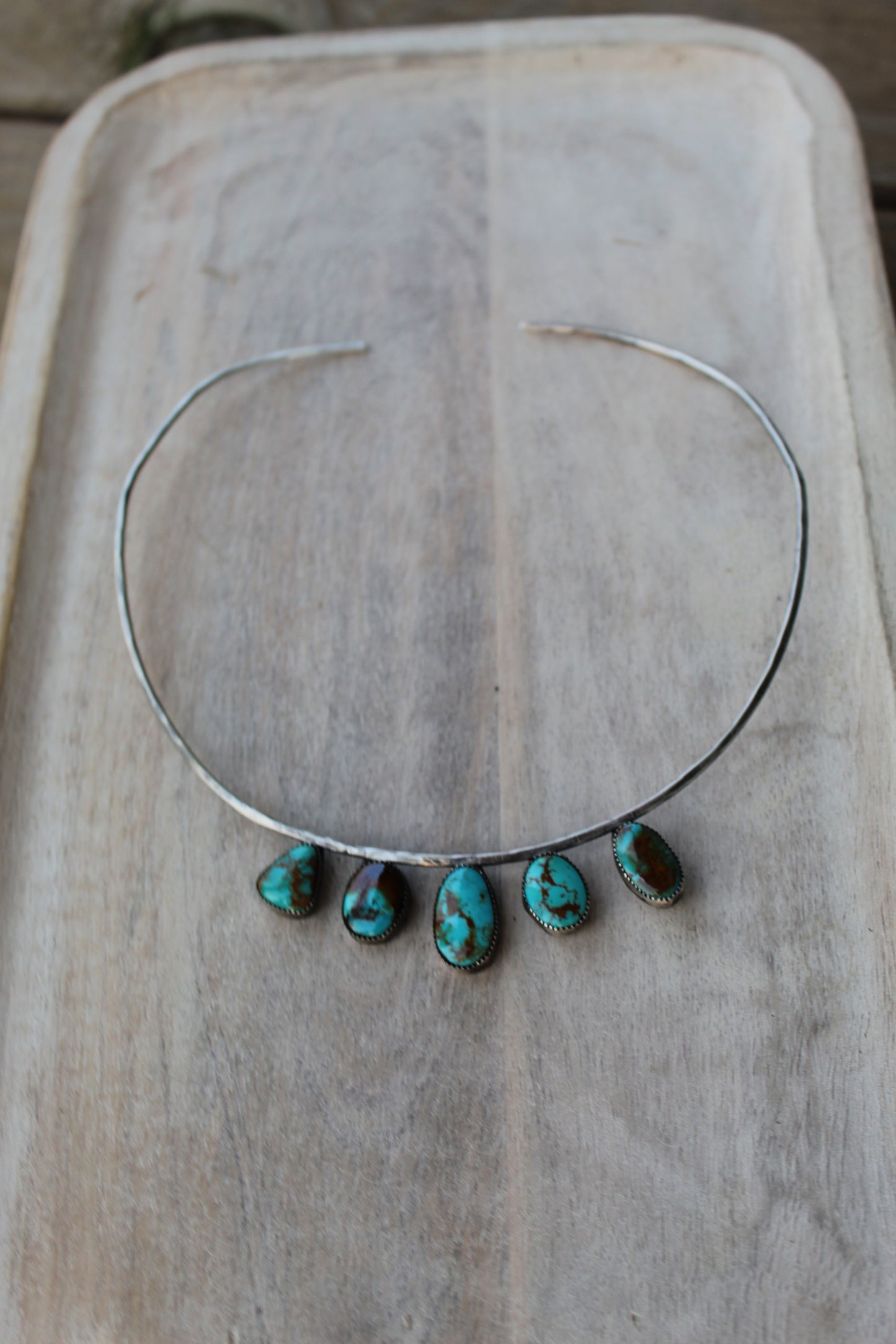 Silver Cuff Necklace (no. 04)