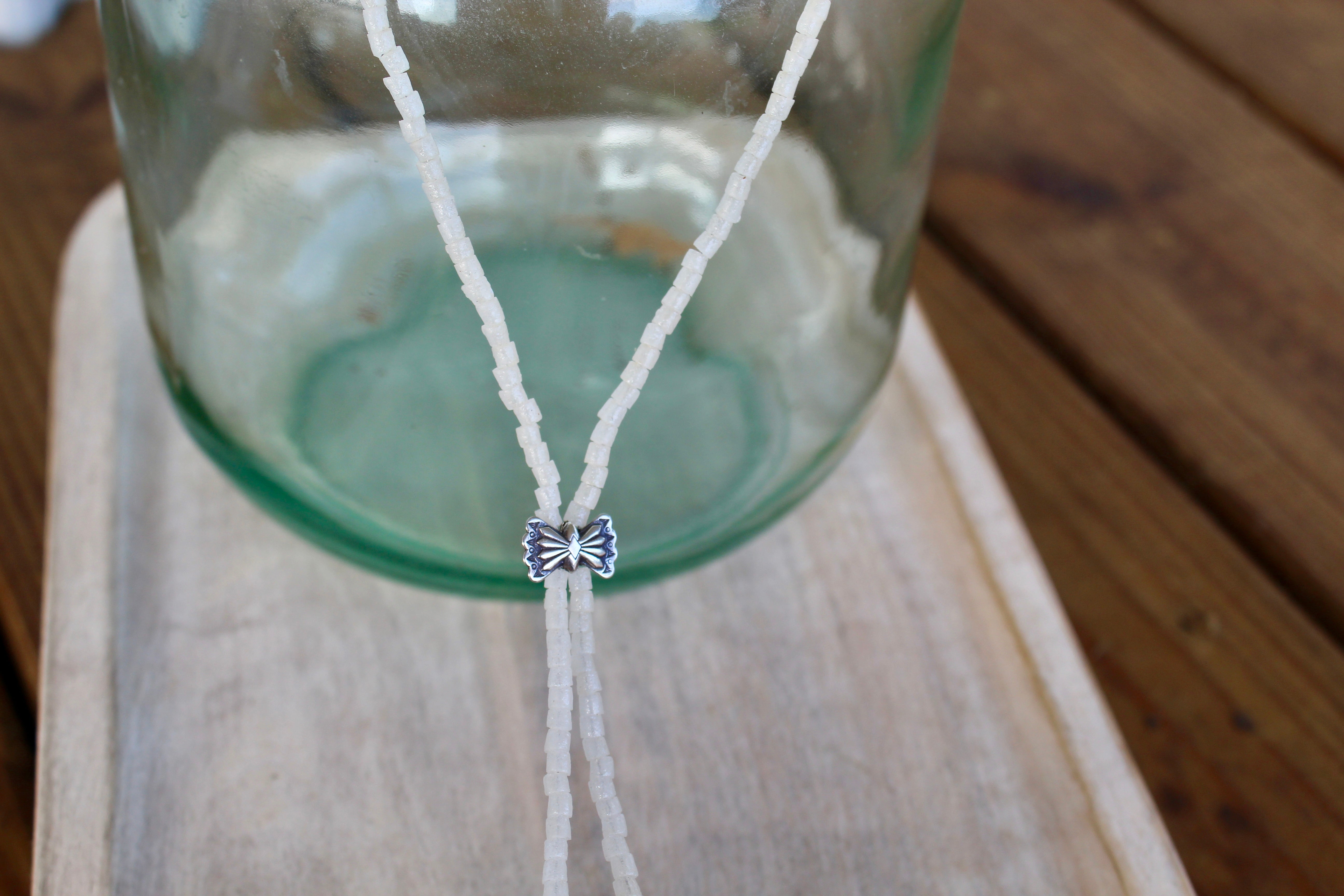 Beaded Bolo Necklace