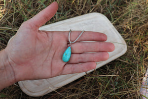 Turquoise Pendant Necklace (no. 35)