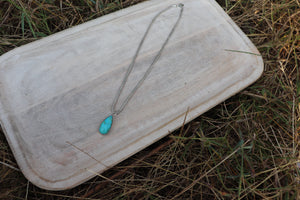 Turquoise Pendant Necklace (no. 35)