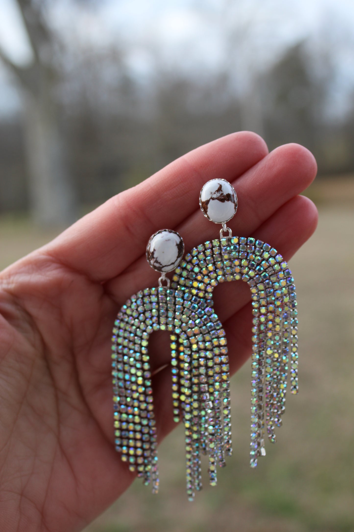 Wild Horse Sparkle Stud Earrings