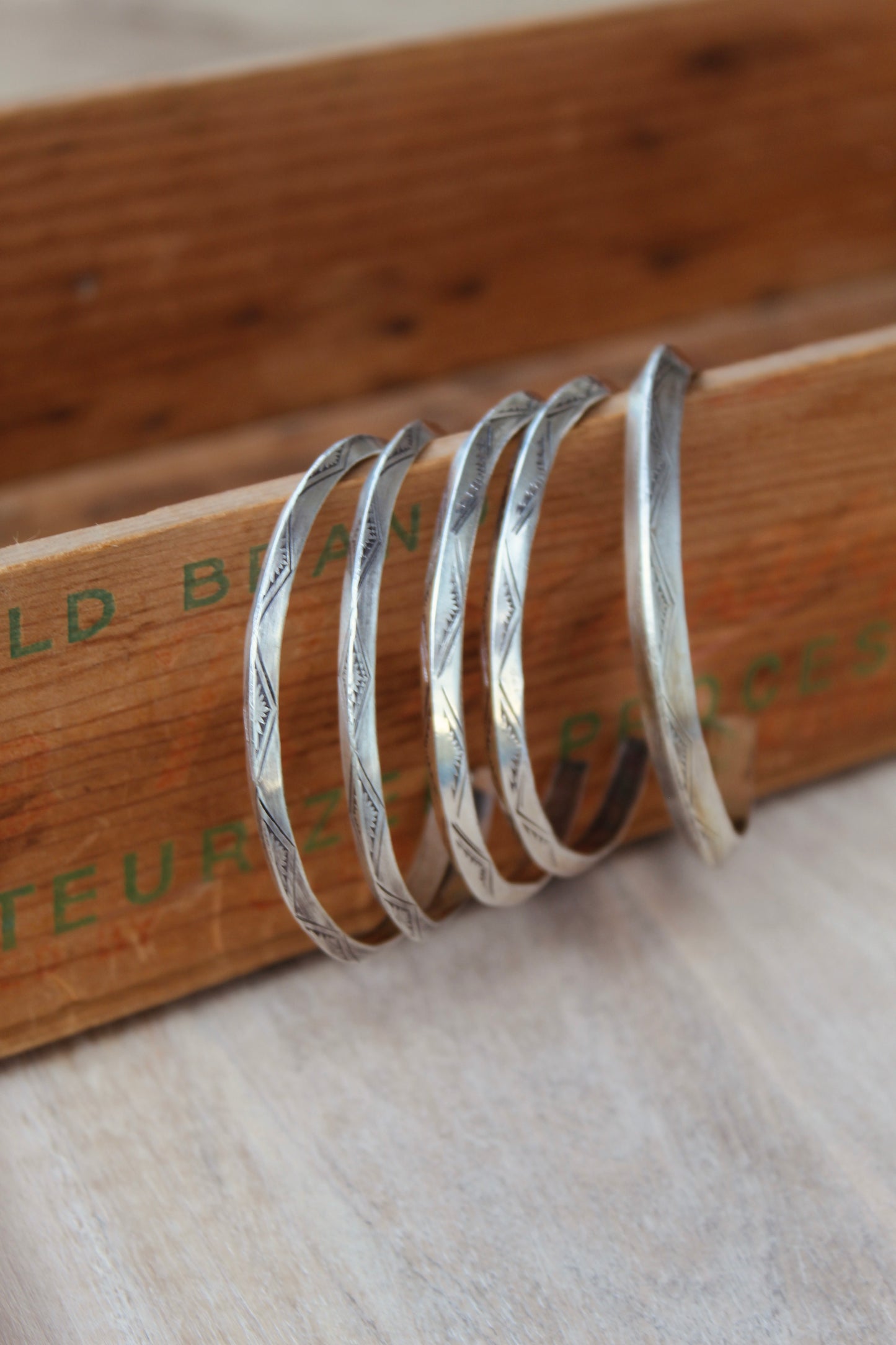 Ridge Silver Cuff