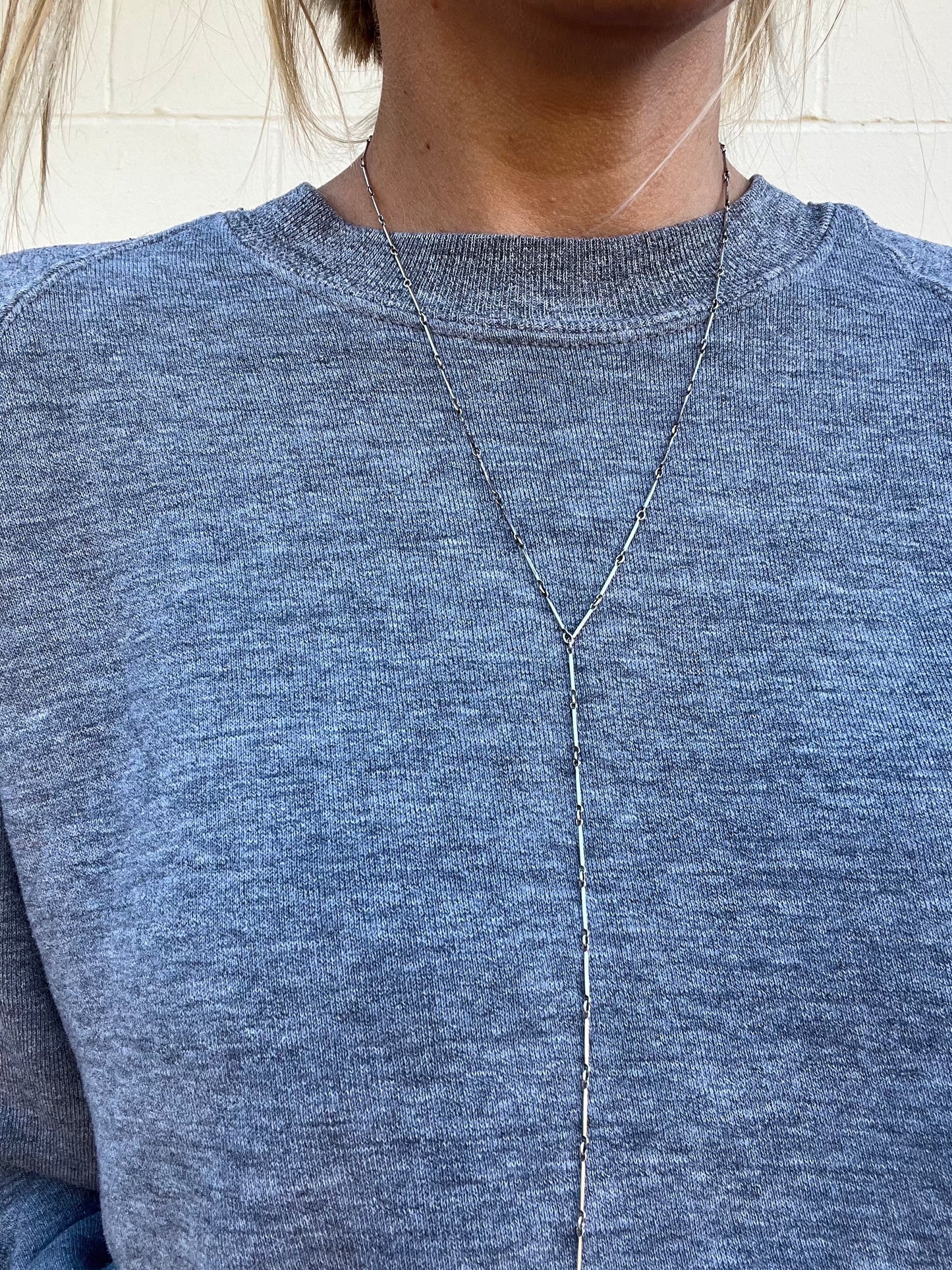 Bar Chain Lariat