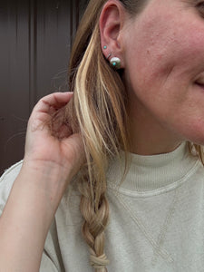 Concho Stud Earrings