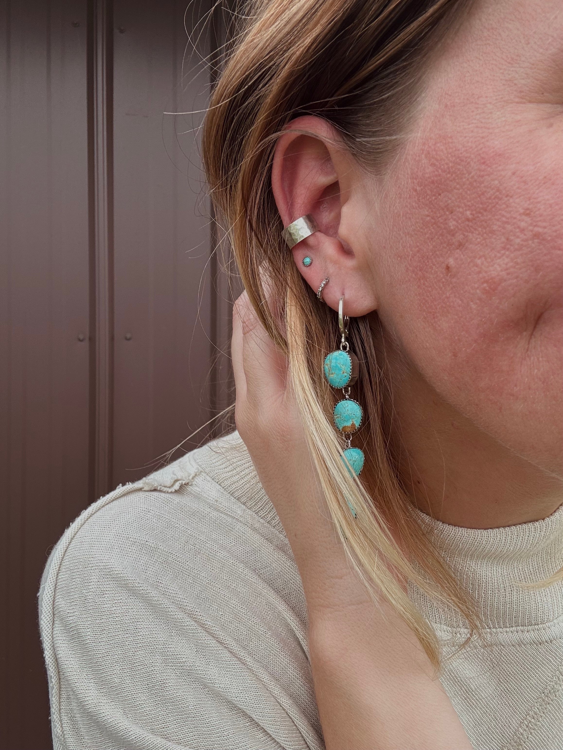 Silver Ear Cuff