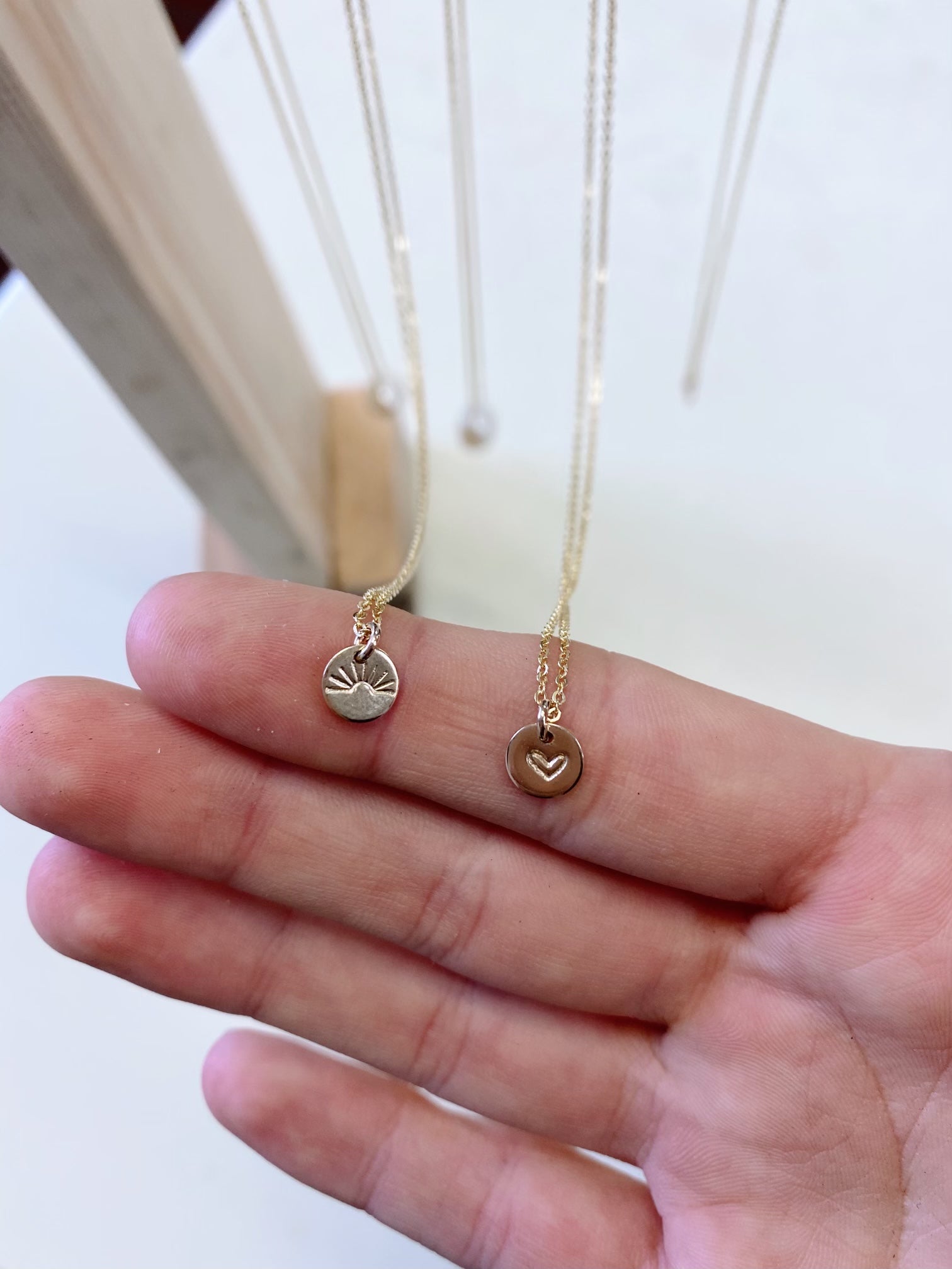 TINIEST INITIAL NECKLACE